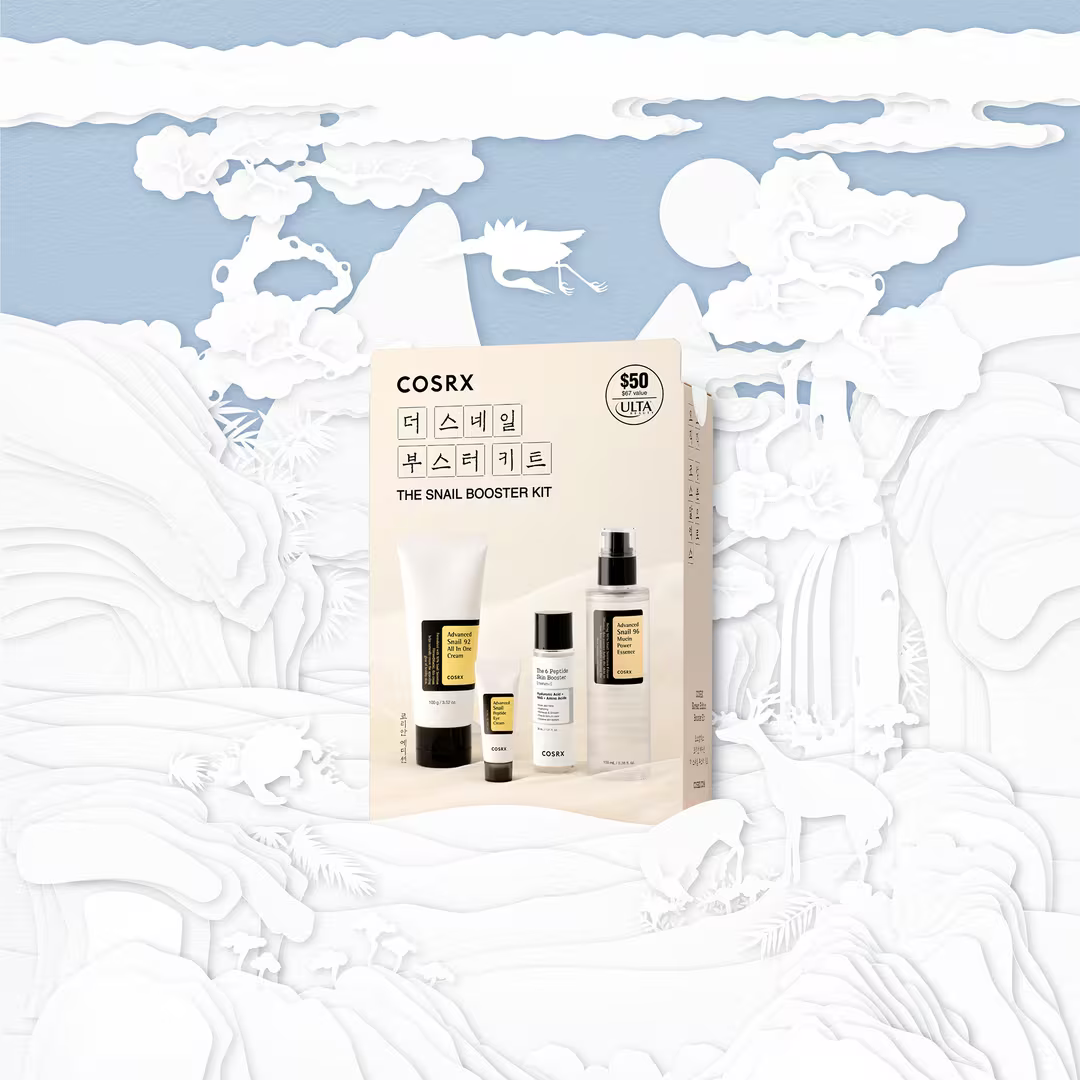 COSRX The Snail Booster Kit – Intensive Hydration & Skin Repair Set