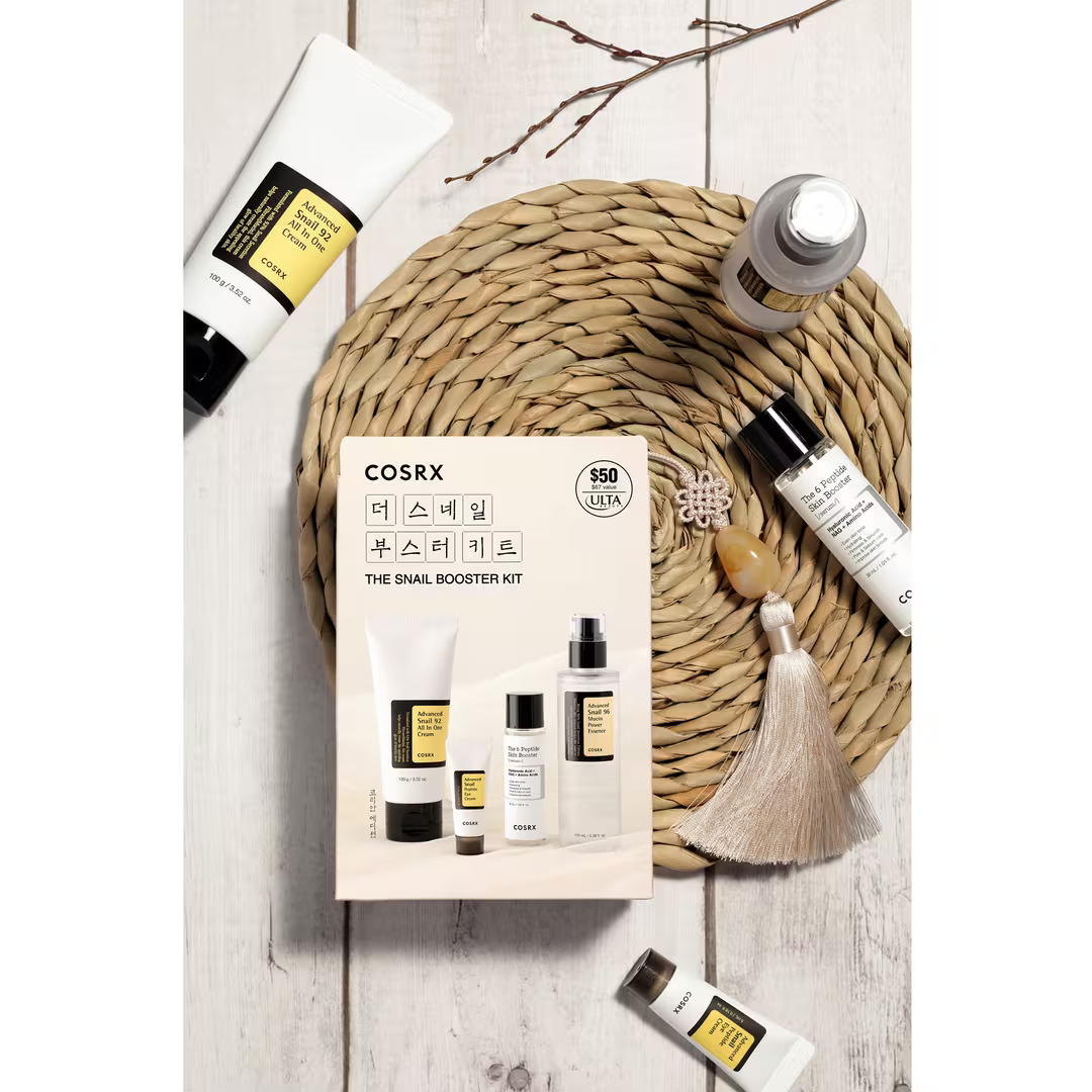COSRX The Snail Booster Kit – Intensive Hydration & Skin Repair Set
