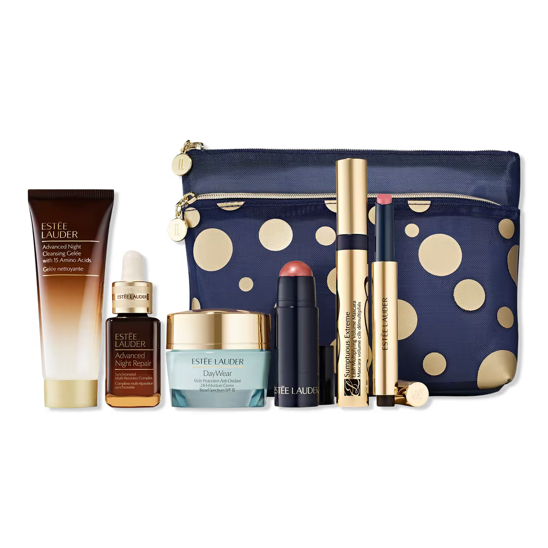 Estée Lauder Glowing All Out Gift Set – Radiant Skincare & Makeup Collection