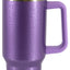 40oz Stainless Steel Tumbler with Straw and Handle, Double Wall Insulated