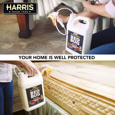 Harris Bed Bug Killer – Professional Bed Bug &amp; Flea Killer (1 Gallon)