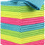 24 Pack Microfiber Cleaning Cloths - Lint Free, Scratch-Free, Highly Absorbent and Reusable