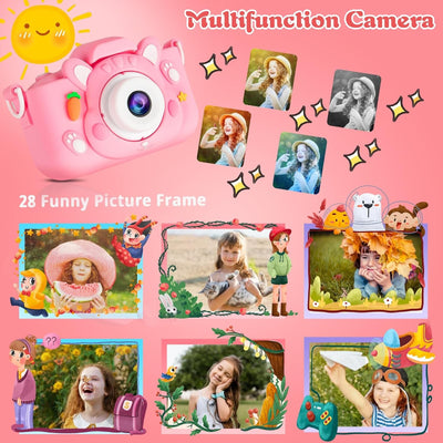 Digital Camera for Kids with 1080P Video Recorder with 32GB SD