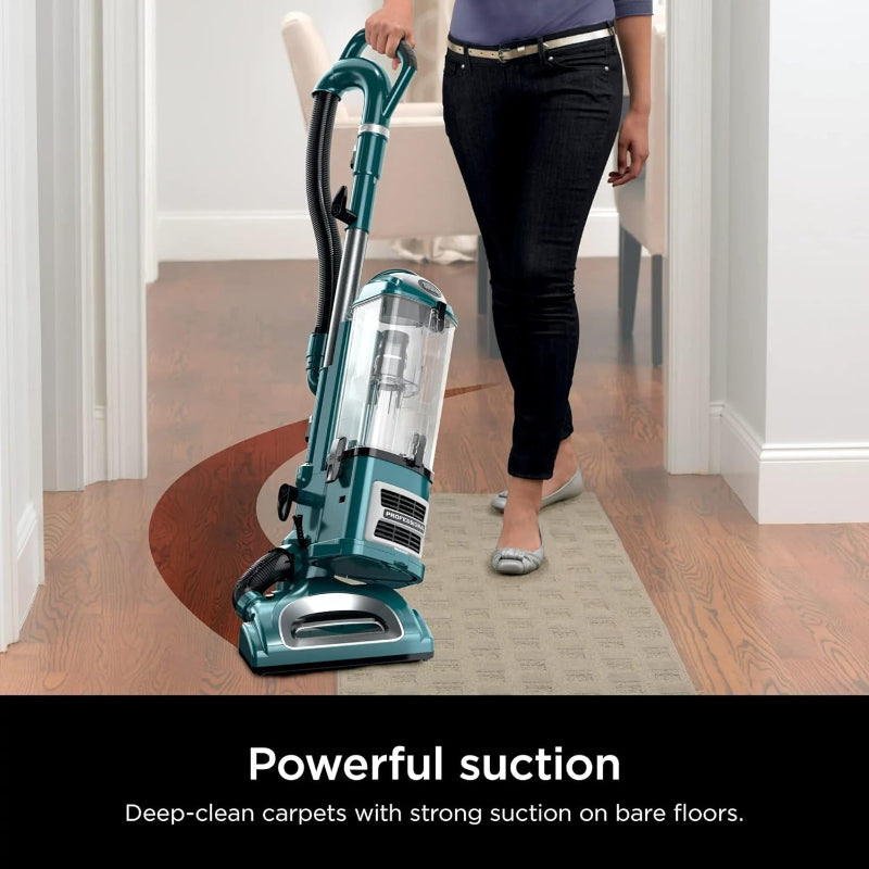 Shark Lift-Away XL Upright Vacuum with Crevice Tool, Teal (Renewed)