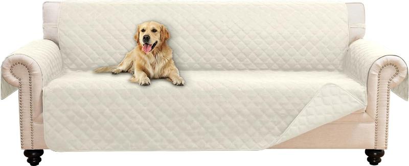 Couch Cover for 3 Cushion Couch Sofa  - Pet Friendly, Washable Slipcover