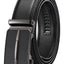 Men's Leather Belt  - Automatic Ratchet Buckle Slide Belt-Trim to Fit with Gift Box