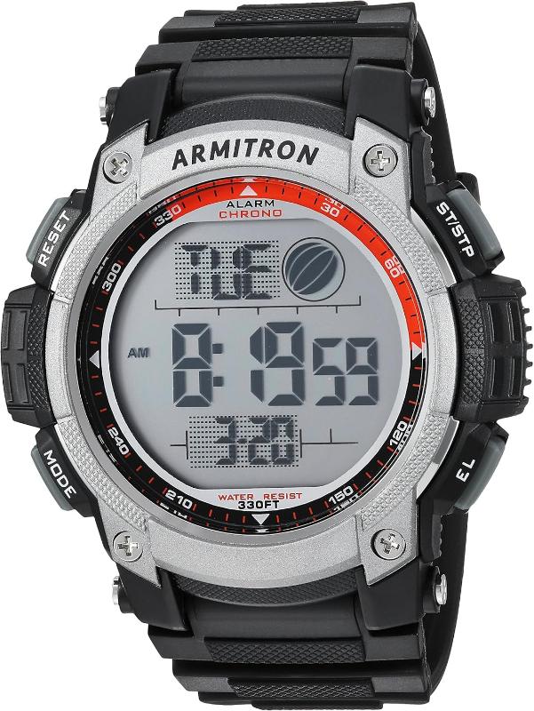 Armitron Sport Men's Black Digital Chronograph Watch