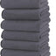 6 Pack Ultra Soft Microfiber Towel Set- 2 Bath Towels, 2 Hand Towels, 2 Washcloths