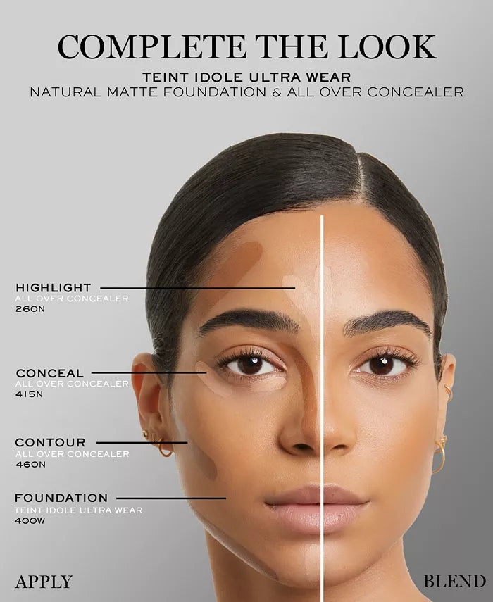 Lancôme Teint Idole Ultra Wear SPF 25 Foundation – Shade 24OW (30 ml / 1 oz) | NEW