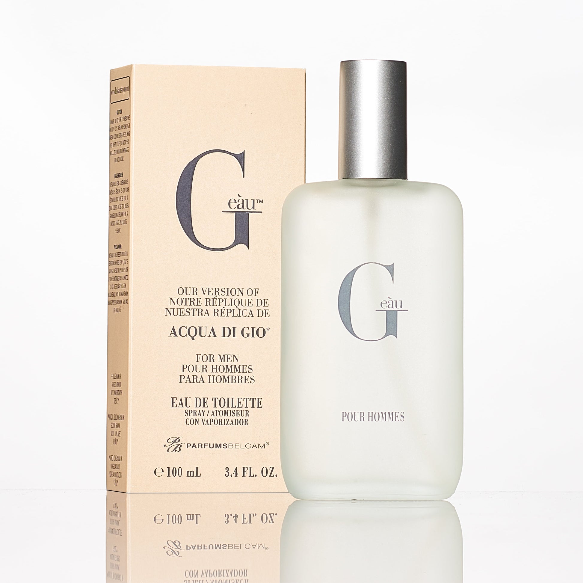 G Eau, Our Version of Acqua Di Gio, Eau De Toilette Spray, 3.4 Fl Oz