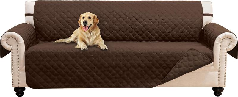 Couch Cover for 3 Cushion Couch Sofa  - Pet Friendly, Washable Slipcover