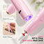 2-in-1 Portable Cordless Electric Nail Drill Kit for Beginners