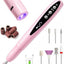 2-in-1 Portable Cordless Electric Nail Drill Kit for Beginners