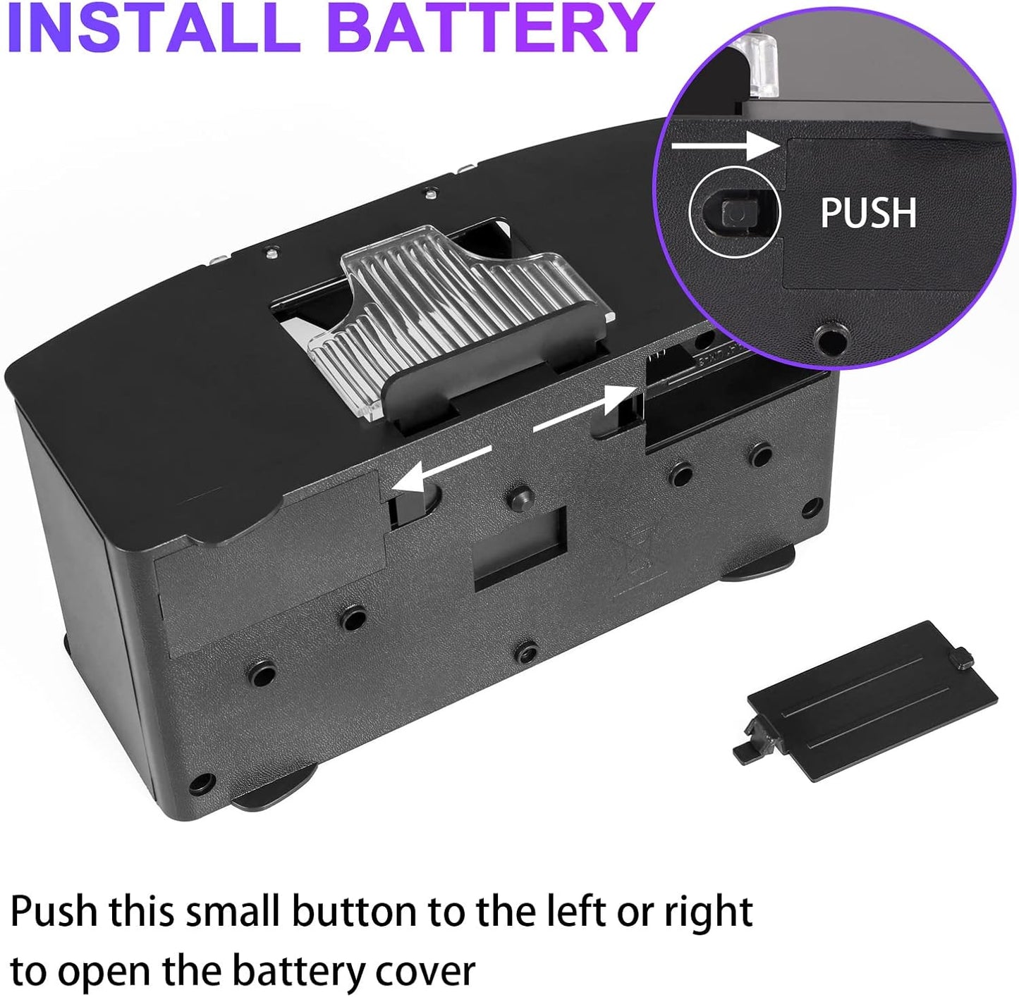 Battery-Operated Electric Card Shuffler