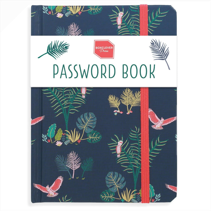 Miri - Password Book with Alphabetical Tabs for Home or Office Use