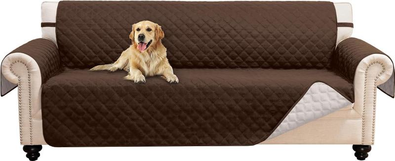 Couch Cover for 3 Cushion Couch Sofa  - Pet Friendly, Washable Slipcover