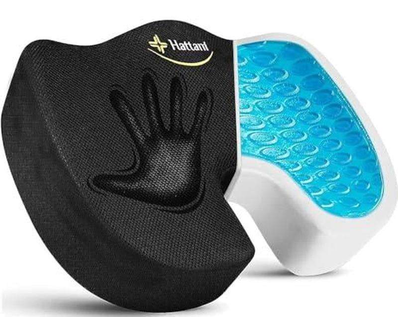 Memory Foam Seat Cushion - Non-Slip Ergonomic 