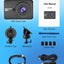 FHD 1080P Mini Dash Camera for Cars with WiFi, 2.45" IPS Screen, Night Vision, WDR, Loop Recording