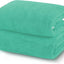 6 Pack Ultra Soft Microfiber Towel Set- 2 Bath Towels, 2 Hand Towels, 2 Washcloths