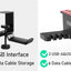 Under Desk Headset Holder Mount with 3 Port USB Charging Station