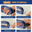 3-in-1 Heavy-Duty Staple Gun with 3,000 Staples, Adjustable Power and Manual Brad Nailer