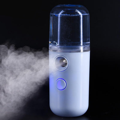 Nano Facial Mister – Mini USB Rechargeable Moisturizing Mist Sprayer and Portable Skincare Steamer