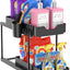 Under Sink Organizers for Storage, 2 Tier Under Sink Sliding Basket