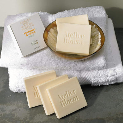 Mandarin & Citrus Bar Soap for Hands and Body, 1.3oz Bars 