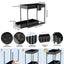 Under Sink Organizers for Storage, 2 Tier Under Sink Sliding Basket