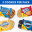 56 Count Snack Packs - OREO Original, OREO Golden, CHIPS AHOY! & Nutter Butter Cookie Variety Pack