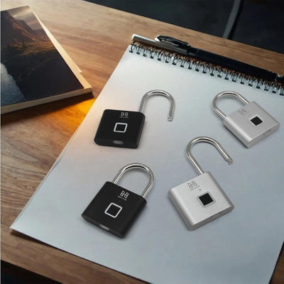 Fingerprint Smart Padlock-Biometric Lock with Type-C Rechargeable 