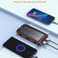 30000mAh Solar Power Bank with Fast Charging, Dual USB Ports, QC3.0