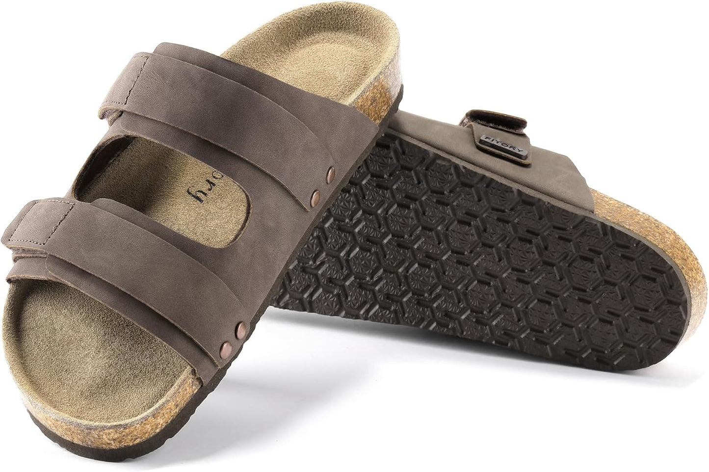 Women's Sandals with Arch Support - Cork Slides