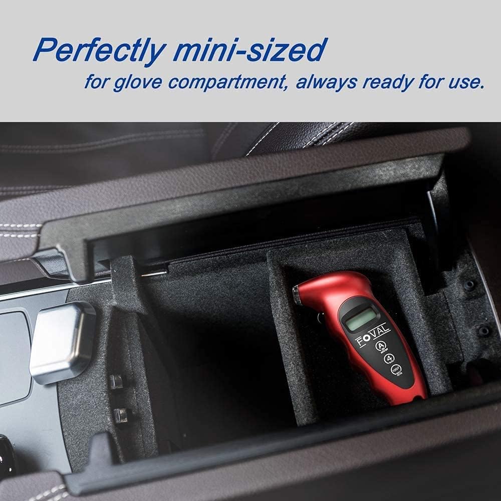 Digital Tire Pressure Gauge - Instant Read PSI Gauge for Cars, Trucks, and Bicycle Tires