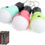 3-Pack Camping Lights - 3 Lighting Modes, Portable LED Bulbs, 3 x AAA Batteries Included