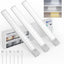 3-Pack Under Cabinet Lights – Rechargeable Motion Sensor LED Lights Dimmable Wireless