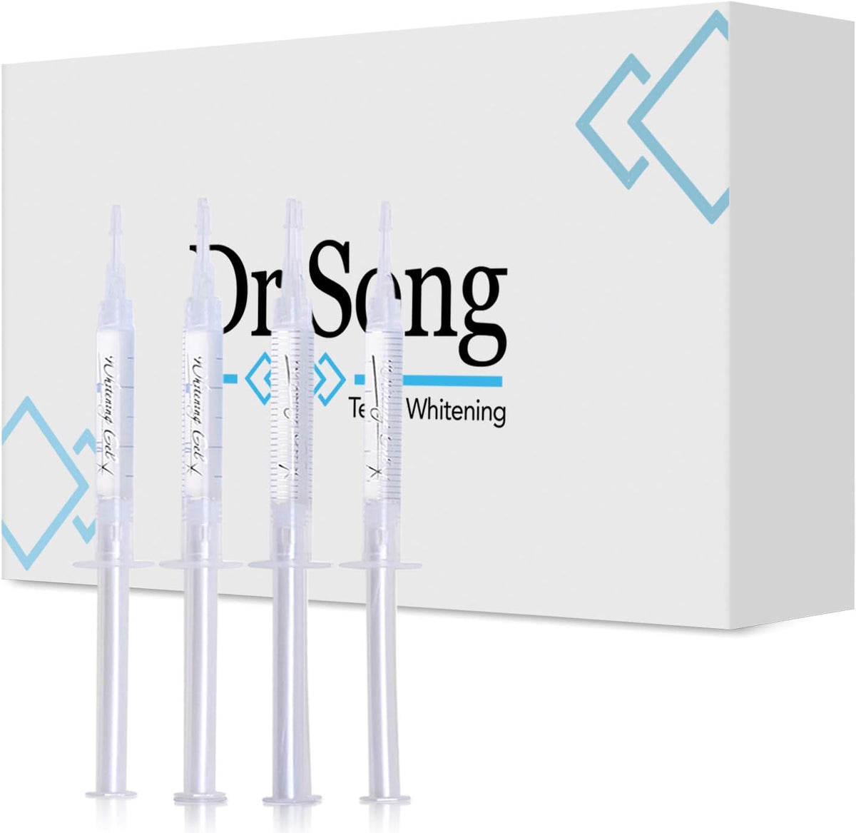 Teeth Whitening Gel Refill 4X Syringes 35% Carbamide Peroxide