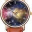 World Map Creative Starry Sky Roman Numeral Dial Watch