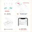 Wireless Bluetooth Earbuds - Waterproof Earphones with Mic - Long Battery Life