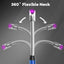 4-Pack Electric Arc Lighters – Rechargeable Windproof Plasma Lighters with Flexible Neck