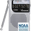 NOAA Weather Radio – Portable Battery Powered Emergency AM/FM Transistor Radio