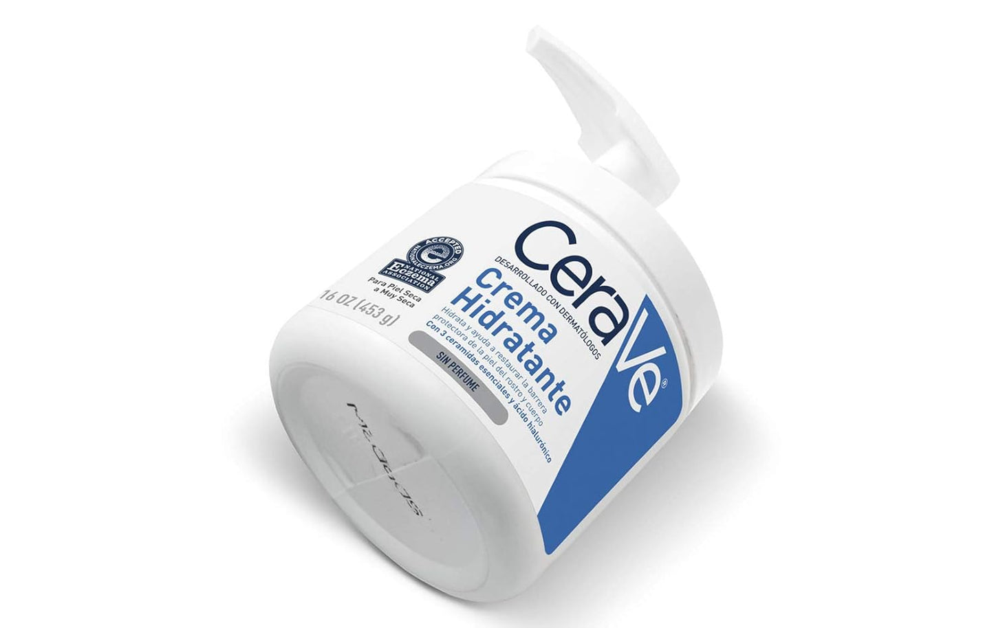 CeraVe Moisturizing Cream with Pump – Face & Body Moisturizer (16 oz)