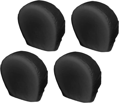 Explore Land Tire Covers – 4 Pack Heavy-Duty Wheel Protectors (26–28.75 Inch Tires), Black