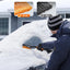 27" Detachable Snow Brush and Ice Scraper with Ergonomic Foam Grip for Cars and SUVs