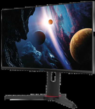 24" FHD (1920 X 1080P) 165Hz 1Ms Adaptive Sync Gaming Monitor with Cables, Black