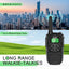 Walkie Talkies Long Range - Rechargeable Two Way Radios with NOAA, VOX and Flashlight