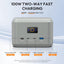 Portable Power Station - Battery Pack Solar Generator - Fast Charging Power Bank for Travel