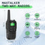Walkie Talkies Long Range - Rechargeable Two Way Radios with NOAA, VOX and Flashlight