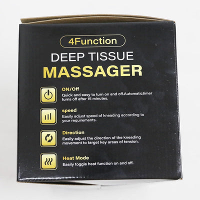 Shiatsu Neck Massager – Electric Neck and Back Massager with Heat, 3D Kneading  Open Box