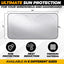 Car Windshield Sun Shade - UV Heat Protection - Foldable Visor for Interior Cooling